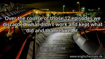 Englisches Zitat von Dave Rowntree als Bild
