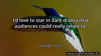 Englisches Zitat von Daveigh Chase als Bild