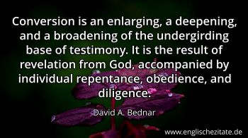 Englisches Zitat von David A. Bednar als Bild