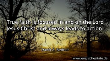Englisches Zitat von David A. Bednar als Bild