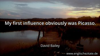 Englisches Zitat von David Bailey als Bild