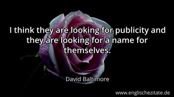 Englisches Zitat von David Baltimore als Bild