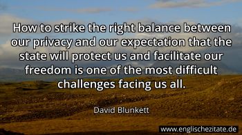 Englisches Zitat von David Blunkett als Bild