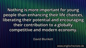 Englisches Zitat von David Blunkett als Bild