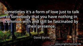 Englisches Zitat von David Byrne als Bild