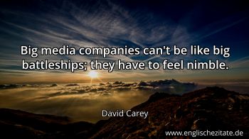 Englisches Zitat von David Carey als Bild