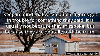Englisches Zitat von David Carr als Bild