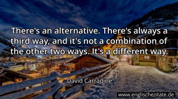 Englisches Zitat von David Carradine als Bild