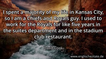 Englisches Zitat von David Cook als Bild