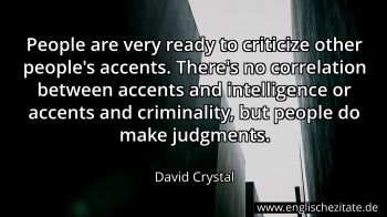 Englisches Zitat von David Crystal als Bild