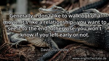 Englisches Zitat von David Duchovny als Bild