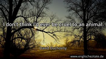Englisches Zitat von David Duchovny als Bild