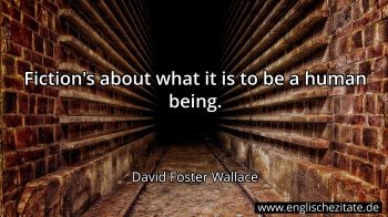 Englisches Zitat von David Foster Wallace als Bild
