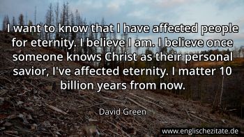 Englisches Zitat von David Green als Bild