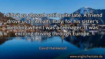Englisches Zitat von David Harewood als Bild