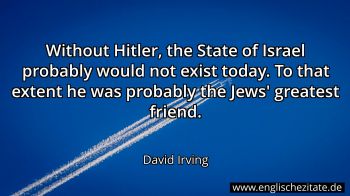 Englisches Zitat von David Irving als Bild