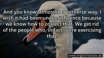 Englisches Zitat von David Kay als Bild