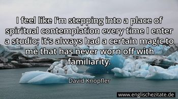 Englisches Zitat von David Knopfler als Bild