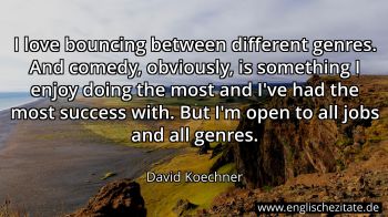 Englisches Zitat von David Koechner als Bild