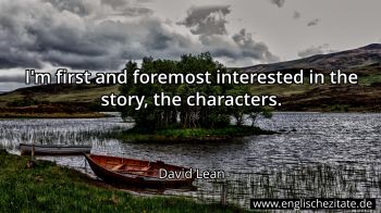 Englisches Zitat von David Lean als Bild