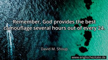 Englisches Zitat von David M. Shoup als Bild