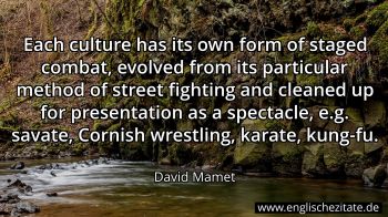 Englisches Zitat von David Mamet als Bild