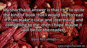 Englisches Zitat von David McCullough als Bild