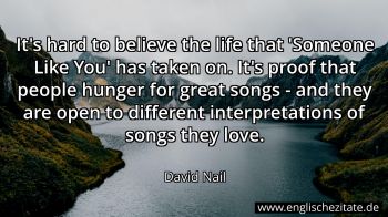 Englisches Zitat von David Nail als Bild
