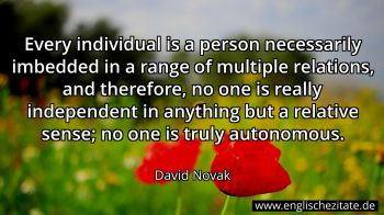 Englisches Zitat von David Novak als Bild