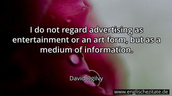 Englisches Zitat von David Ogilvy als Bild