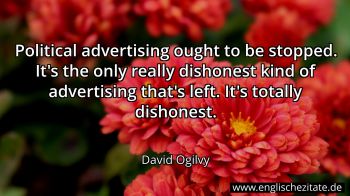 Englisches Zitat von David Ogilvy als Bild