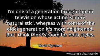 Englisches Zitat von David Oyelowo als Bild