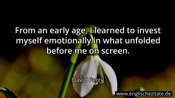 Englisches Zitat von David Perry als Bild