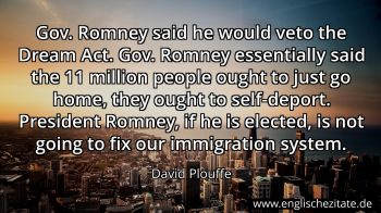 Englisches Zitat von David Plouffe als Bild