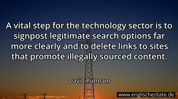 Englisches Zitat von David Puttnam als Bild