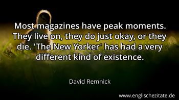 Englisches Zitat von David Remnick als Bild
