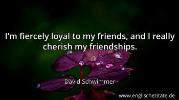 Englisches Zitat von David Schwimmer als Bild
