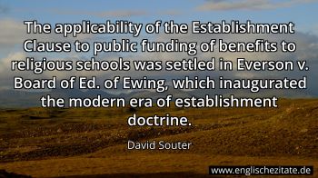 Englisches Zitat von David Souter als Bild