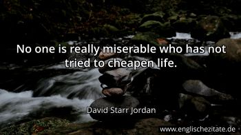 Englisches Zitat von David Starr Jordan als Bild