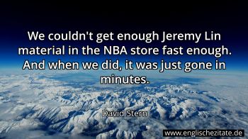 Englisches Zitat von David Stern als Bild