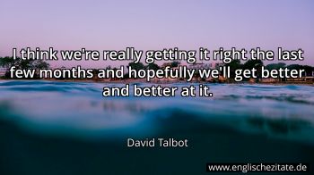 Englisches Zitat von David Talbot als Bild