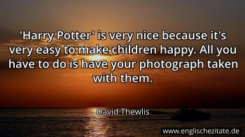 Englisches Zitat von David Thewlis als Bild