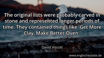 Englisches Zitat von David Viscott als Bild