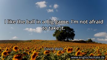 Englisches Zitat von David Wells als Bild