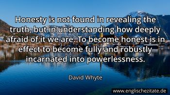 Englisches Zitat von David Whyte als Bild