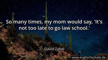 Englisches Zitat von David Zabel als Bild
