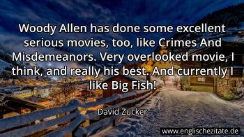 Englisches Zitat von David Zucker als Bild