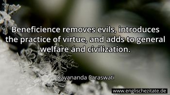 Englisches Zitat von Dayananda Saraswati als Bild