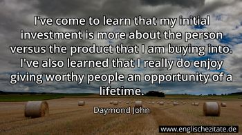 Englisches Zitat von Daymond John als Bild