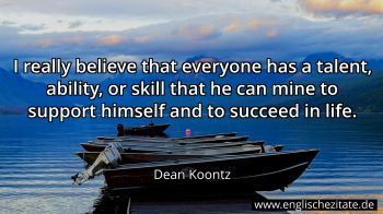 Englisches Zitat von Dean Koontz als Bild
